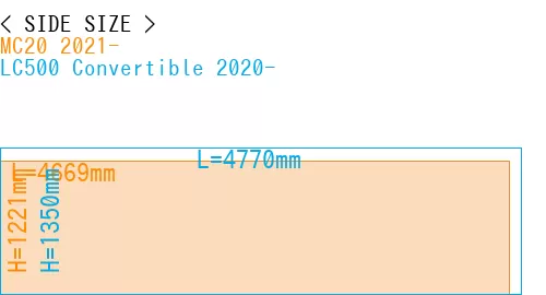 #MC20 2021- + LC500 Convertible 2020-